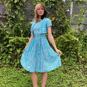 Sundress with matching bolero